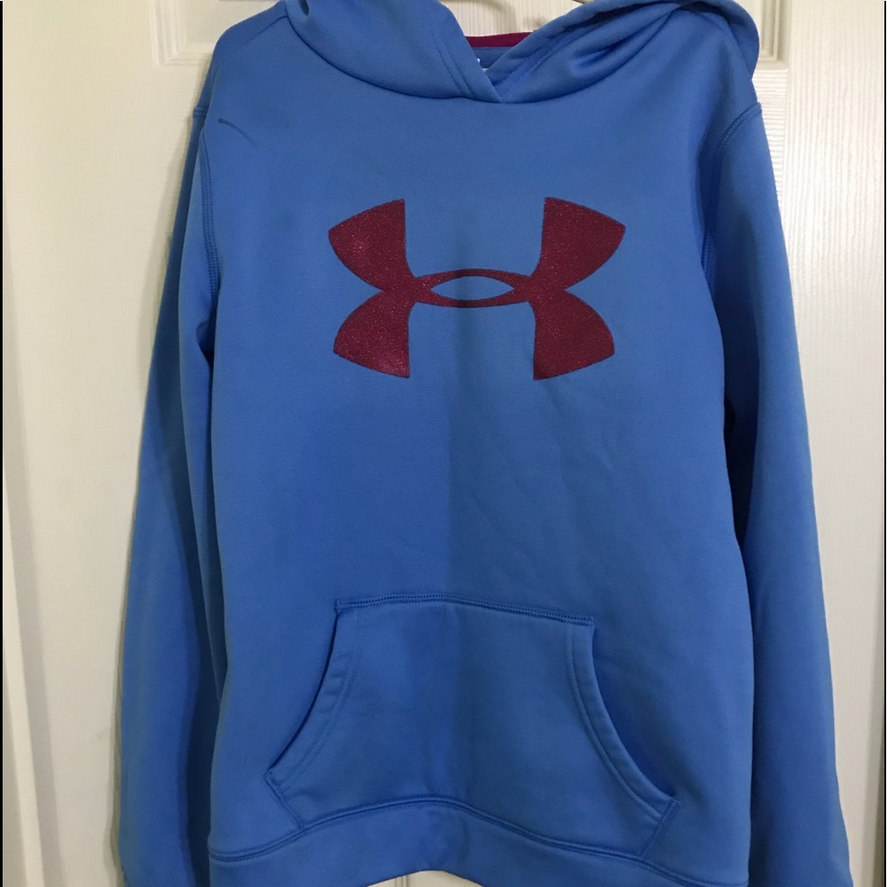 Under Armour blue hoodie